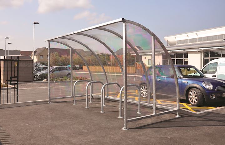 Kenilworth Cycle Shelters - Fully Galvanised 