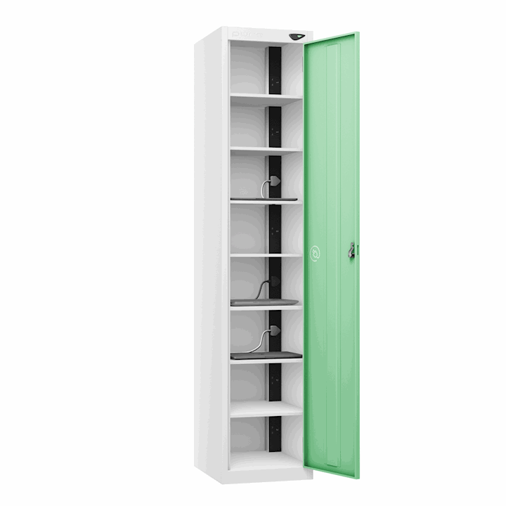 1 Door, 8 Compartment Supreme CHARGE or STORE Laptop Locker