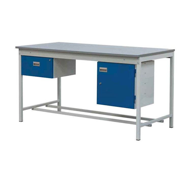 Square Tube Workbench by QMP 250kg UDL Laminate 840H x 750D Kit A